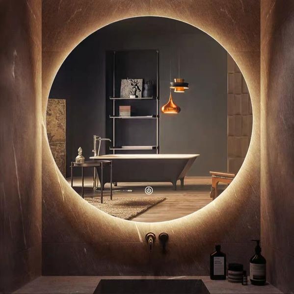 mirrors wall modern smart mirror in bathroom decorative round vanity fashion with led light creativity miroir home decor bc50jz
mirrors wall modern smart mirror in bathroom decorative round vanity fashion with led light creativity miroir home decor bc50jz