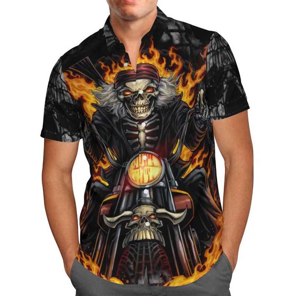 men's casual shirts halloween black skull 3d printd summer breathable beach hawaii shirt short-sleeved streetwear oversized harajuku to, White;black
men's casual shirts halloween black skull 3d printd summer breathable beach hawaii shirt short-sleeved streetwear oversized harajuku to, White;black