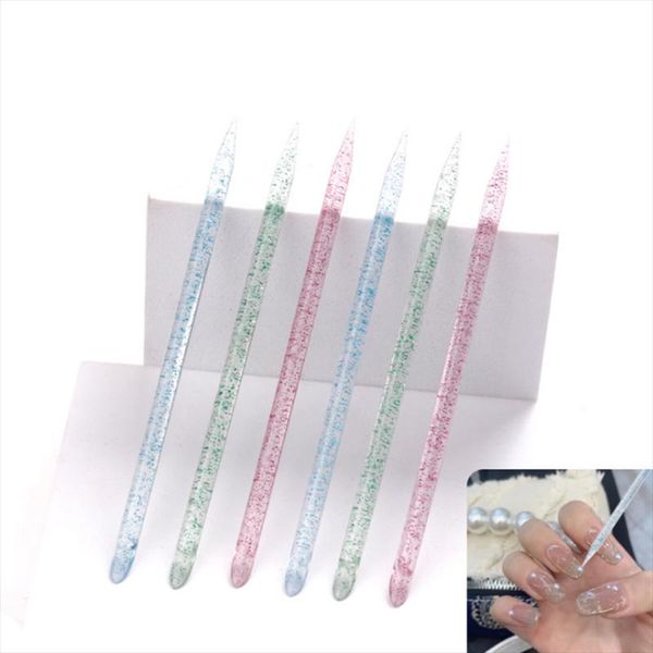 nail brushes 50pcs crystal stick art cuticle pusher reusable double end cuticles remove tool pedicure nails manicures, Yellow
nail brushes 50pcs crystal stick art cuticle pusher reusable double end cuticles remove tool pedicure nails manicures, Yellow