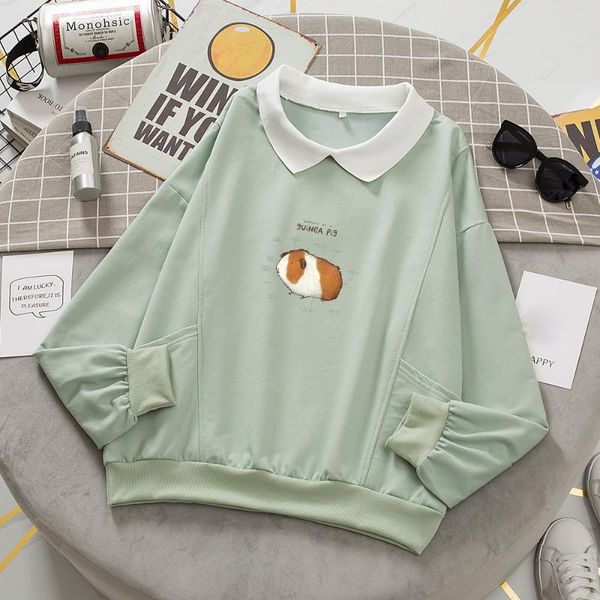 women's hoodies & sweatshirts cute guinea pig cotton aesthetic harajuku hoodie printed graphic pullover sweatshirt casual chic streetwe, Black
women's hoodies & sweatshirts cute guinea pig cotton aesthetic harajuku hoodie printed graphic pullover sweatshirt casual chic streetwe, Black