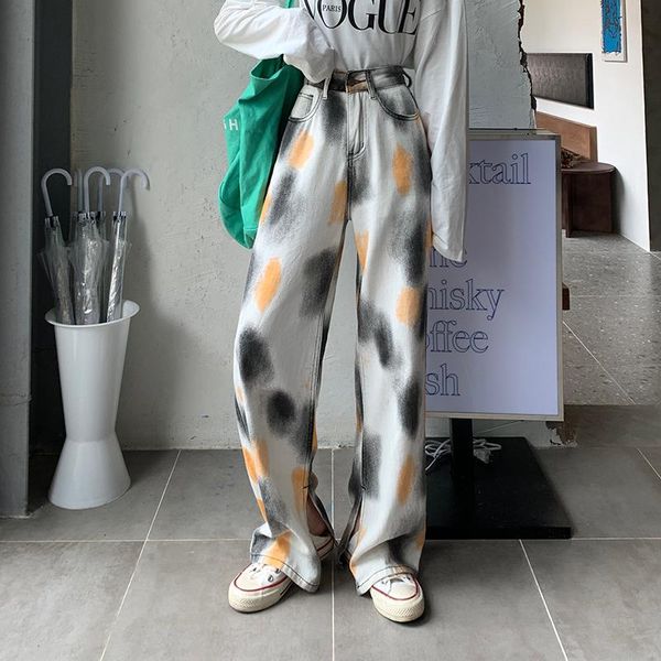 women's jeans summer 2021 y2ks traight tube split floor trousers large size fashion drape feel loose thin tie-dyed wide-leg women pants, Blue
women's jeans summer 2021 y2ks traight tube split floor trousers large size fashion drape feel loose thin tie-dyed wide-leg women pants, Blue