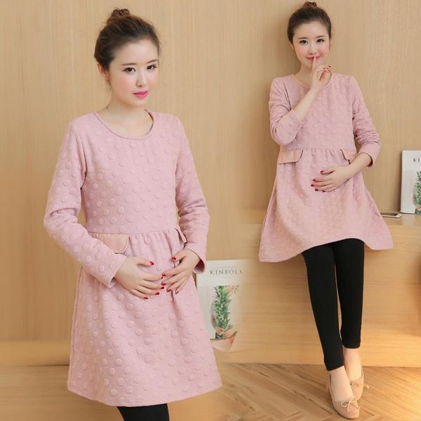 maternity dresses 3007# dress spring autumn cotton long sleeve loose stylish a line for pregnant women mom, White
maternity dresses 3007# dress spring autumn cotton long sleeve loose stylish a line for pregnant women mom, White