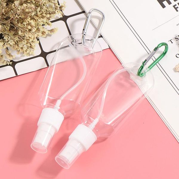 storage bottles & jars spray bottle empty transparent hand sanitizer lotion portable hook key ring sub-bottle disinfection
storage bottles & jars spray bottle empty transparent hand sanitizer lotion portable hook key ring sub-bottle disinfection