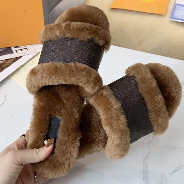 slippers flat heel wool women winter warm slides brand luxuy thick sole open toe mules brown flowers leisure shoes leather, Black
slippers flat heel wool women winter warm slides brand luxuy thick sole open toe mules brown flowers leisure shoes leather, Black