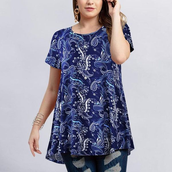 women's blouses & shirts plus size 5xl fashion floral t-shirt o-neck casual summer ladies big female women short sleeve shirt blusas p, White
women's blouses & shirts plus size 5xl fashion floral t-shirt o-neck casual summer ladies big female women short sleeve shirt blusas p, White