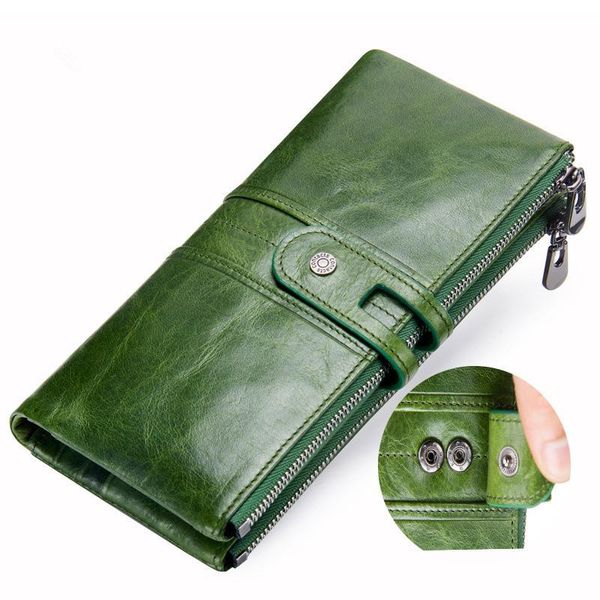 wallets womens wallet leather fashion long women first layer purse, Red;black
wallets womens wallet leather fashion long women first layer purse, Red;black