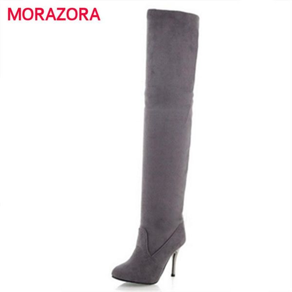 boots qplyxcoplus size 34-43 fashion shoes over the knee women stiletto high heels autumn pointed toe thigh, Black
boots qplyxcoplus size 34-43 fashion shoes over the knee women stiletto high heels autumn pointed toe thigh, Black