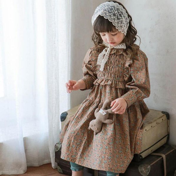 girl's dresses 2021 korea style girls floral dress fashion cotton autumn full sleeve 2-8 years wd480, Red;yellow
girl's dresses 2021 korea style girls floral dress fashion cotton autumn full sleeve 2-8 years wd480, Red;yellow