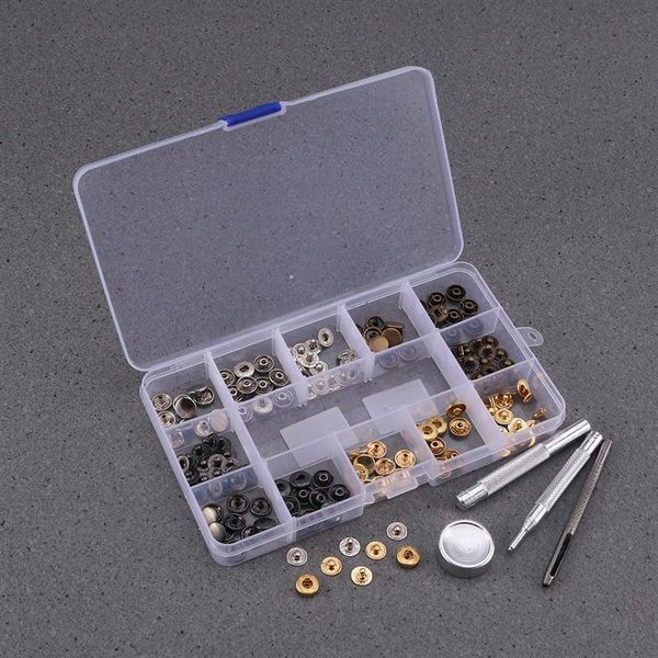 storage boxes & bins 10 sets 4 colors metal snap button fasteners clothing snaps tool kit with box
storage boxes & bins 10 sets 4 colors metal snap button fasteners clothing snaps tool kit with box