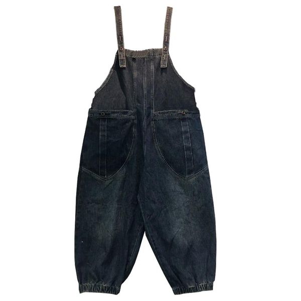 baggy jean low crotch overalls women solid colors suspenders denim bloomers joggers casual loose cowboy wide leg harem rompers women's, Black;white
baggy jean low crotch overalls women solid colors suspenders denim bloomers joggers casual loose cowboy wide leg harem rompers women's, Black;white