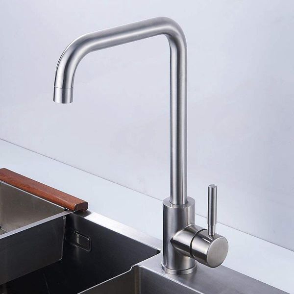 kitchen faucets sink mixer taps single lever handle swivel spout tap faucet brushed
kitchen faucets sink mixer taps single lever handle swivel spout tap faucet brushed