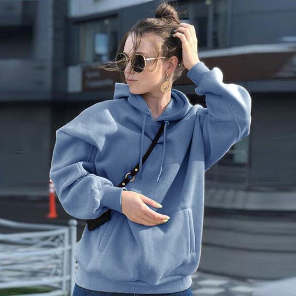 women's hoodies & sweatshirts autumn winter women loose sweatshirt solid fleece droop shoulder pullovers casual fashion, Black
women's hoodies & sweatshirts autumn winter women loose sweatshirt solid fleece droop shoulder pullovers casual fashion, Black