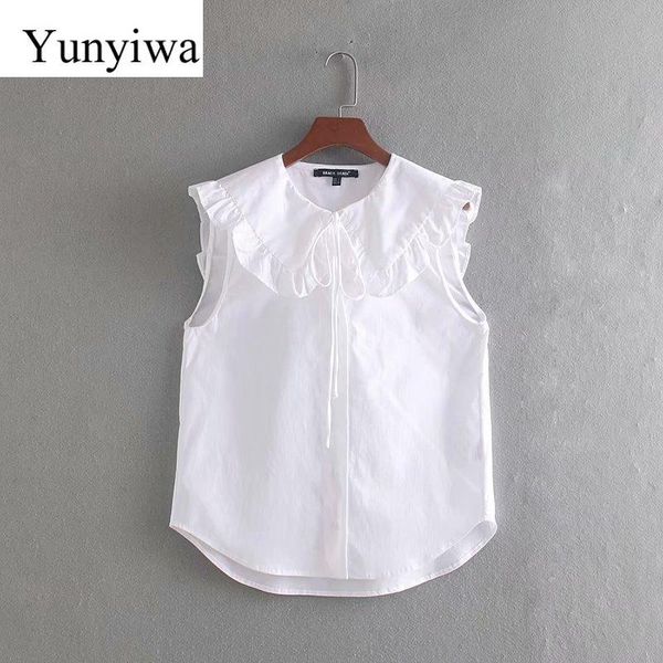 women's blouses & shirts autumn women sweet ruffles turn down collar preppy style white chic sleeveless bow tied casual
women's blouses & shirts autumn women sweet ruffles turn down collar preppy style white chic sleeveless bow tied casual