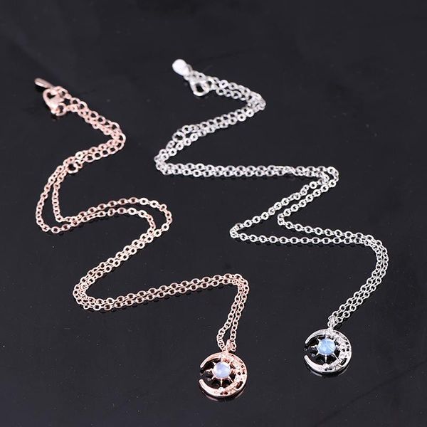 pendant necklaces light of stars and moon charm necklace delicate clavicle rhinestone chain for women fashion jewelry, Silver
pendant necklaces light of stars and moon charm necklace delicate clavicle rhinestone chain for women fashion jewelry, Silver
