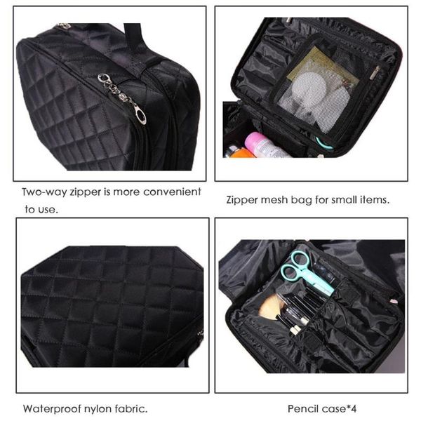 delicate makeup handbag high-capacity nylon layered splash-proof cosmetics organzier toiletries storage portable pouch cosmetic bags & cases
delicate makeup handbag high-capacity nylon layered splash-proof cosmetics organzier toiletries storage portable pouch cosmetic bags & cases