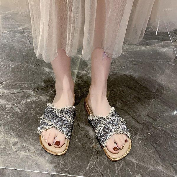 sequin slippers women flat open toe slides summer glitter female beach shoes black silver zapatillas mujer1
sequin slippers women flat open toe slides summer glitter female beach shoes black silver zapatillas mujer1