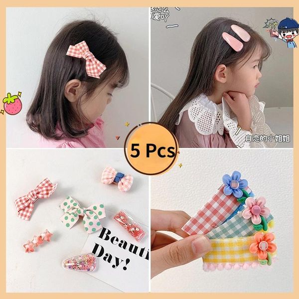 hair accessories 5 pcs/set children cute cartoon flower bow ornament clips baby girls lovely sweet gift fruit hairpins kids, Slivery;white
hair accessories 5 pcs/set children cute cartoon flower bow ornament clips baby girls lovely sweet gift fruit hairpins kids, Slivery;white