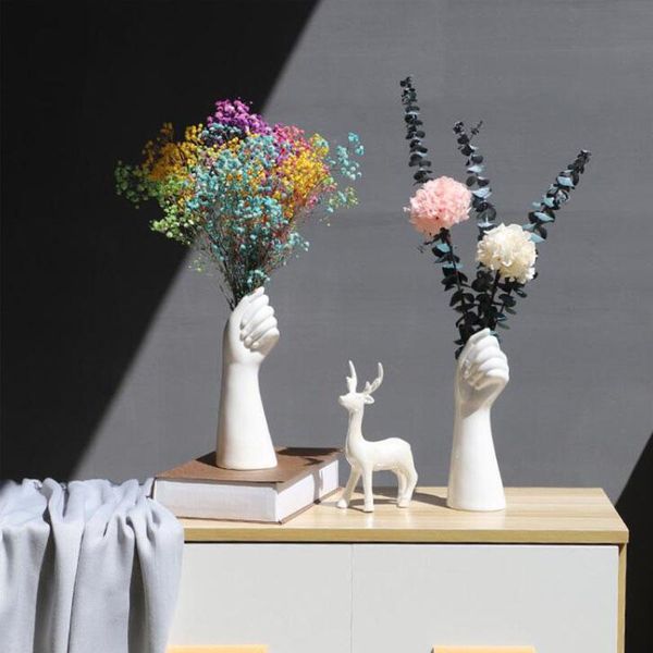 vases ceramics vase home decor flower hand shape sculpture room modern art deskwedding decoration accessories
vases ceramics vase home decor flower hand shape sculpture room modern art deskwedding decoration accessories