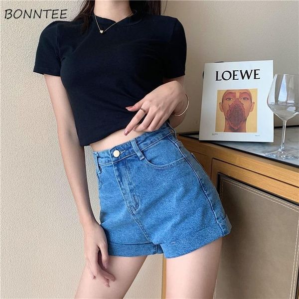 women's shorts women vintage wide leg leisure all-match high waist fashion summer loose streetwear solid female korean style denim, White;black
women's shorts women vintage wide leg leisure all-match high waist fashion summer loose streetwear solid female korean style denim, White;black
