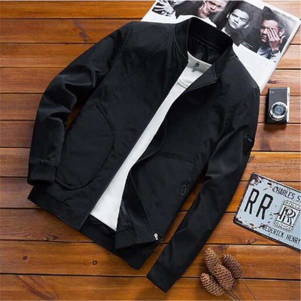 men's jackets spring autumn korean long-sleeved jacket baseball uniform casual stand collar clothes outerwear coat, Black;brown
men's jackets spring autumn korean long-sleeved jacket baseball uniform casual stand collar clothes outerwear coat, Black;brown
