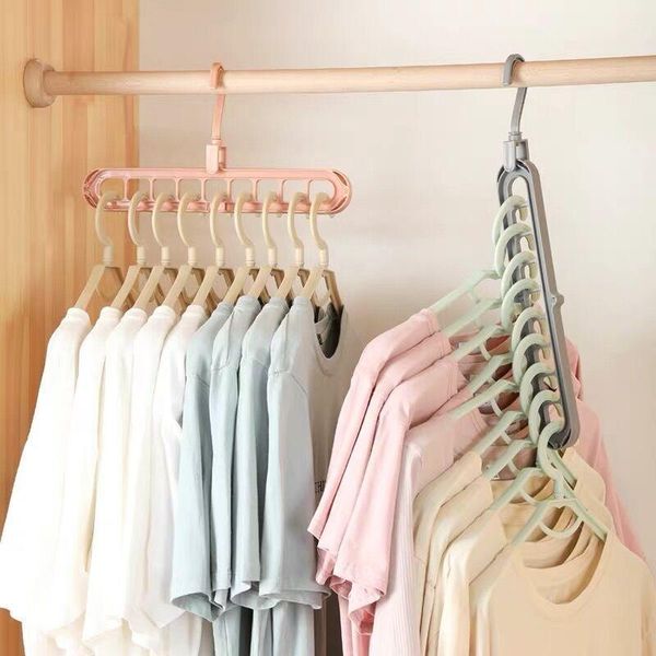 hangers & racks multi-function nine-hole hanger household travel storage artifact wardrobe net red folding shrink magic rotating
hangers & racks multi-function nine-hole hanger household travel storage artifact wardrobe net red folding shrink magic rotating
