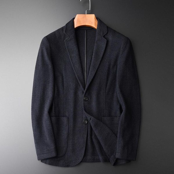 men's suits & blazers minglu centipede like yarns blazer male autumn winter black single breasted and jackets men masculino slim fit, White;black
men's suits & blazers minglu centipede like yarns blazer male autumn winter black single breasted and jackets men masculino slim fit, White;black