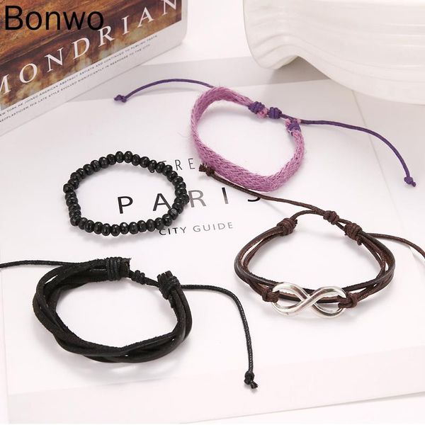 charm bracelets fashion accessories men leather bracelet multi-layer weave punk wrap for women jewelry, Golden;silver
charm bracelets fashion accessories men leather bracelet multi-layer weave punk wrap for women jewelry, Golden;silver