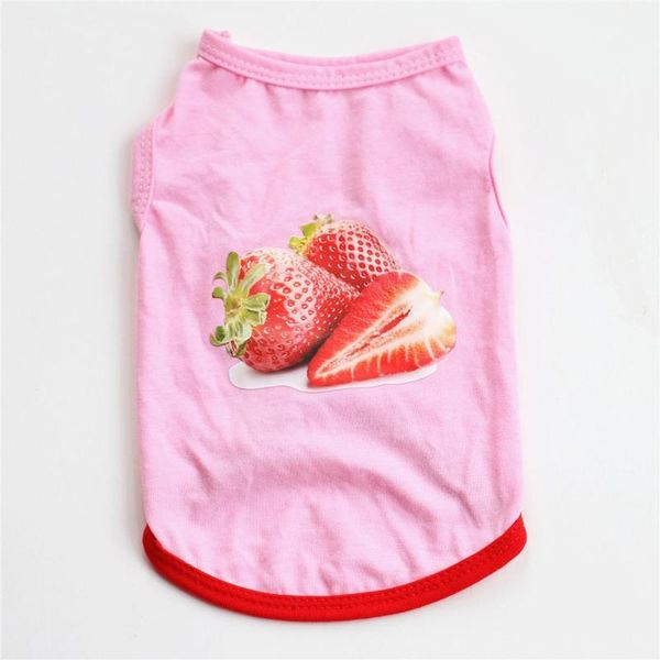 dog apparel 2021 summer breathable dogs vests soft cotton pets clothes candy color printed strawberry cats use fashion style pet products
dog apparel 2021 summer breathable dogs vests soft cotton pets clothes candy color printed strawberry cats use fashion style pet products