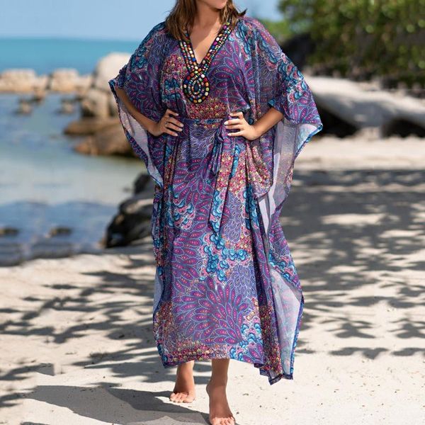 women beach dresses quick dry sun-protective long purple dress woman fashion geometric color block loose robe vacation women's swimwear, White;black
women beach dresses quick dry sun-protective long purple dress woman fashion geometric color block loose robe vacation women's swimwear, White;black