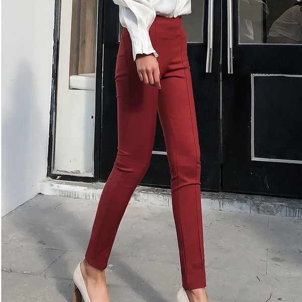 women's pants & capris pencil women 2021 spring high waist slim stretchy leggings skinny casual pantalon femme office woman trousers, Black;white
women's pants & capris pencil women 2021 spring high waist slim stretchy leggings skinny casual pantalon femme office woman trousers, Black;white