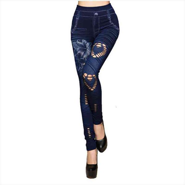 fashion slim faux denim women legging jeans hole heart printing casual clothing pencil pants plus size, Black
fashion slim faux denim women legging jeans hole heart printing casual clothing pencil pants plus size, Black
