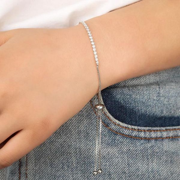 crystal rhinestone zircon bracelet ladies simple adjustable hand jewelry fashion wedding accessories for women charm bracelets, Golden;silver
crystal rhinestone zircon bracelet ladies simple adjustable hand jewelry fashion wedding accessories for women charm bracelets, Golden;silver