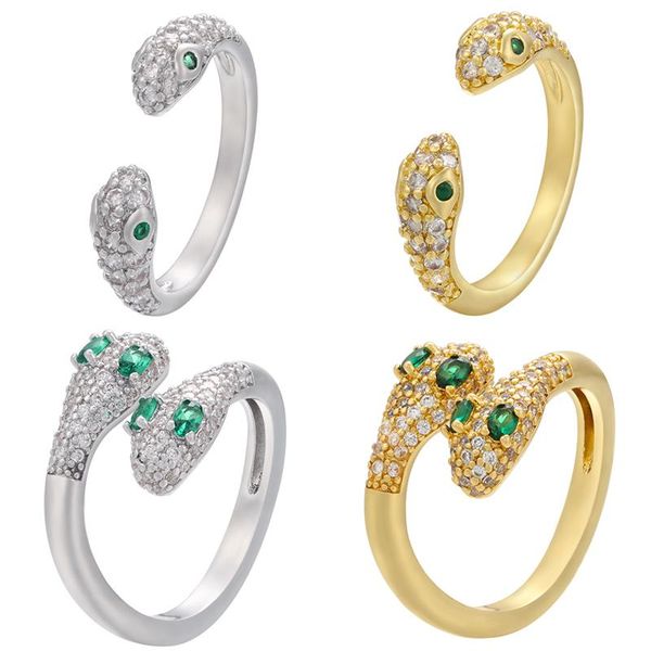 gold/silver color women rings snake animal for women/men party fashion jewelry cz crystal vj44 cluster, Golden;silver
gold/silver color women rings snake animal for women/men party fashion jewelry cz crystal vj44 cluster, Golden;silver