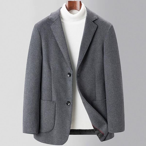 men's suits & blazers autumn and winter high-end wool suit business casual woolen coat, White;black
men's suits & blazers autumn and winter high-end wool suit business casual woolen coat, White;black