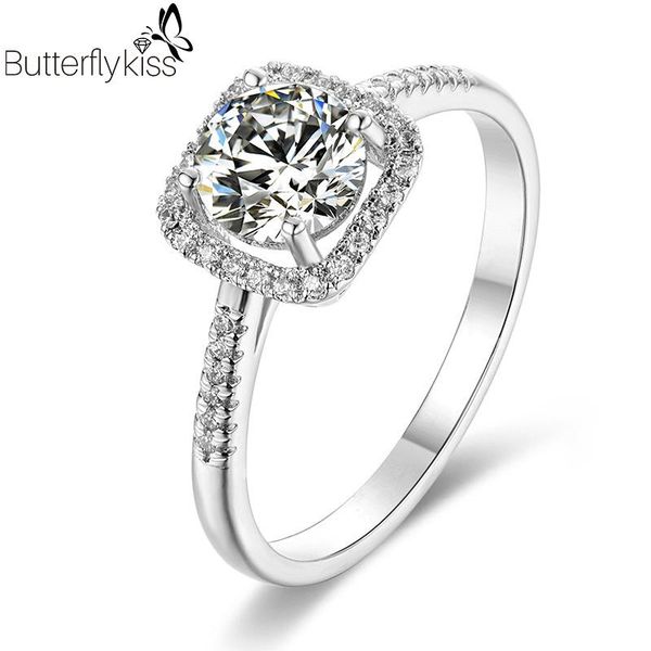cluster rings bk moissanite diamond ring 1ct genuine silver white/yellow/rose gold elegant princess engagement wedding for women, Golden;silver
cluster rings bk moissanite diamond ring 1ct genuine silver white/yellow/rose gold elegant princess engagement wedding for women, Golden;silver