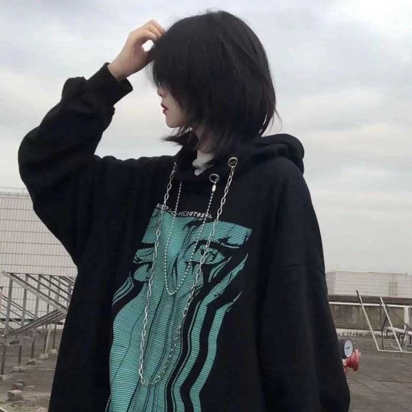 women's hoodies & sweatshirts spring and autumn korean hooded sweater female students loose wild long-sleeved clothes ins q4k, Black
women's hoodies & sweatshirts spring and autumn korean hooded sweater female students loose wild long-sleeved clothes ins q4k, Black