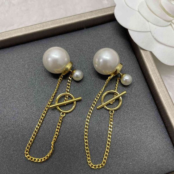 design jewelry family pearl tassel female fashion simple classic 925 earrings, Silver
design jewelry family pearl tassel female fashion simple classic 925 earrings, Silver