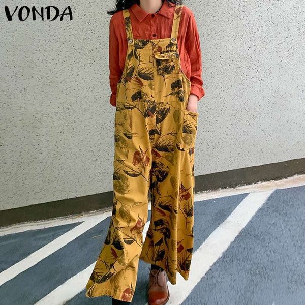 casual dresses vonda vintage printed rompers women spring wide leg jumpsuits loose overalls 2021 retro playsuits pantalon femme s-, Black;gray
casual dresses vonda vintage printed rompers women spring wide leg jumpsuits loose overalls 2021 retro playsuits pantalon femme s-, Black;gray