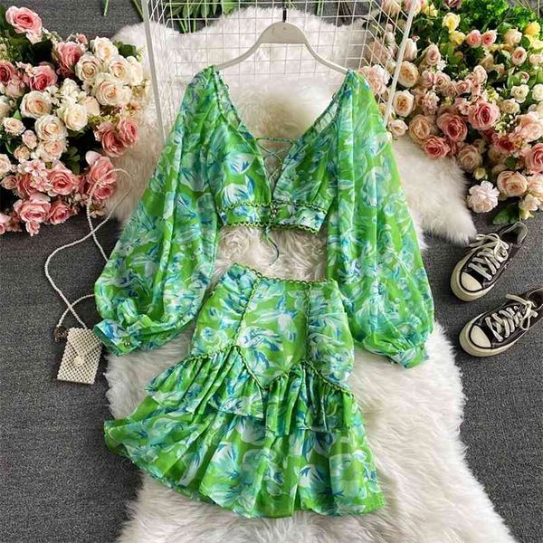 spring autumn high waist deep v-neck lantern sleeve short chiffon two-piece female floral hip skirt uk684 210506, White
spring autumn high waist deep v-neck lantern sleeve short chiffon two-piece female floral hip skirt uk684 210506, White