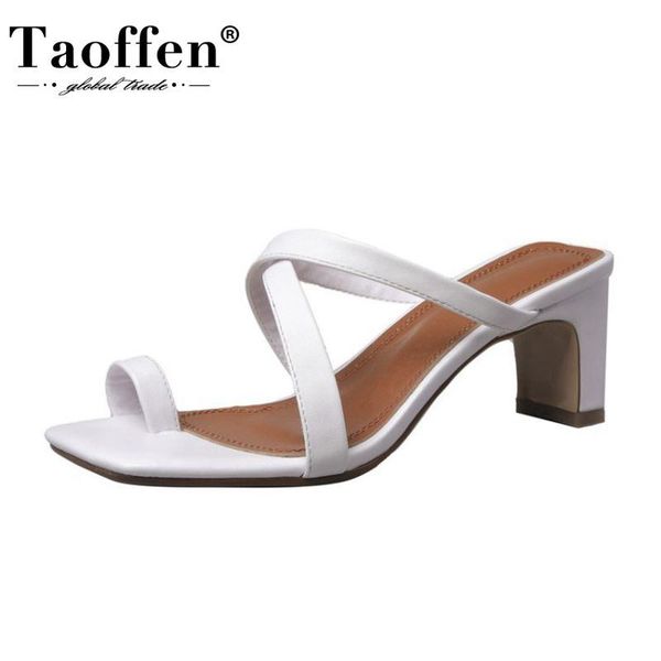 taoffen woman high heel sandal genuine leather thick summer shoes quality holidays footwear size 34-39 sandals, Black
taoffen woman high heel sandal genuine leather thick summer shoes quality holidays footwear size 34-39 sandals, Black
