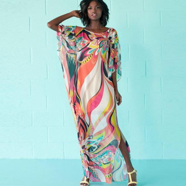 summer print beach dress kaftan pareo sarongs women chiffon cover up bikini tunic bathing suit ups robe de plage women's swimwear, White;black
summer print beach dress kaftan pareo sarongs women chiffon cover up bikini tunic bathing suit ups robe de plage women's swimwear, White;black