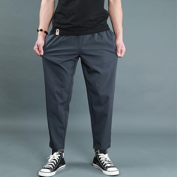 men's pants casual for men streetwear sports jogger fitness sportswear waist elastic trousers sources of wild loose bottom, Black
men's pants casual for men streetwear sports jogger fitness sportswear waist elastic trousers sources of wild loose bottom, Black