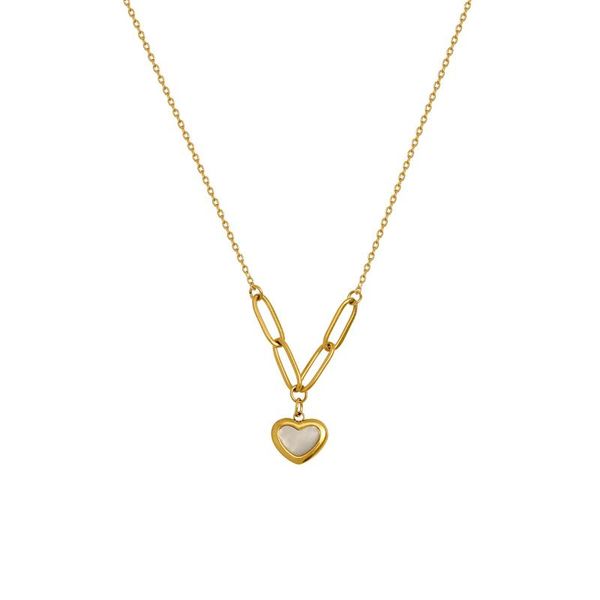 pendant necklaces female necklace natural mother-of-pearl love light luxury temperament ins cold wind niche clavicle chain, Silver
pendant necklaces female necklace natural mother-of-pearl love light luxury temperament ins cold wind niche clavicle chain, Silver