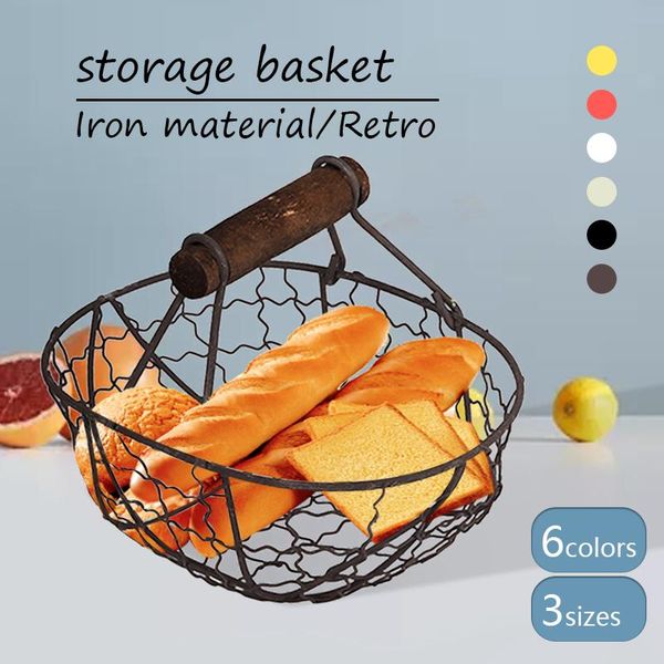 storage baskets industrial style wooden handle metal retro basket portable multi-function vegetable fruit egg groceries organizer
storage baskets industrial style wooden handle metal retro basket portable multi-function vegetable fruit egg groceries organizer