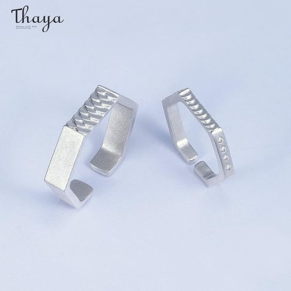 cluster rings thaya genuine angular 925 silver ring couple lover for women delicate y wedding party fine jewelry gift, Golden;silver
cluster rings thaya genuine angular 925 silver ring couple lover for women delicate y wedding party fine jewelry gift, Golden;silver