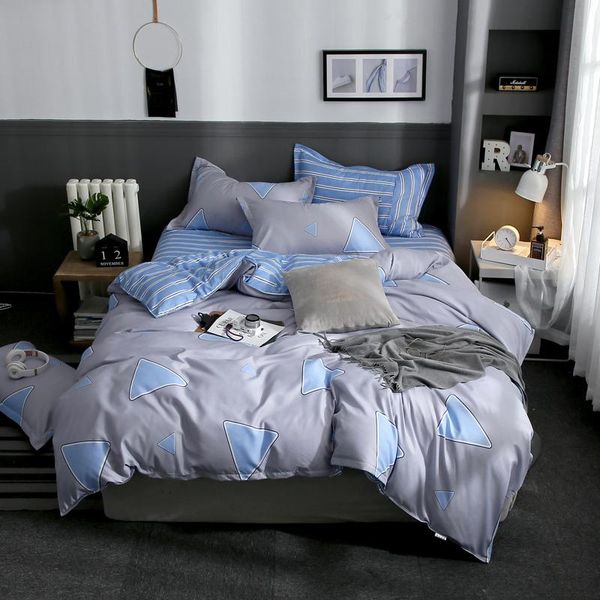 bedding sets 2021 home textile double single linen set triangle gray blue stripe boy teen girl duvet cover pillowcase flat sheet
bedding sets 2021 home textile double single linen set triangle gray blue stripe boy teen girl duvet cover pillowcase flat sheet