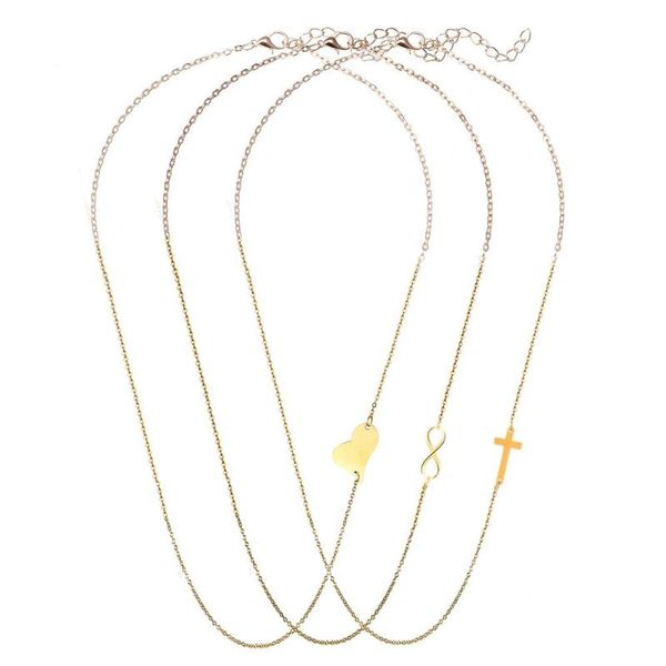 pendant necklaces simple design stainless steel thin chain cross infinity symbol choker for women girls catholic religion christ jewelry, Silver
pendant necklaces simple design stainless steel thin chain cross infinity symbol choker for women girls catholic religion christ jewelry, Silver
