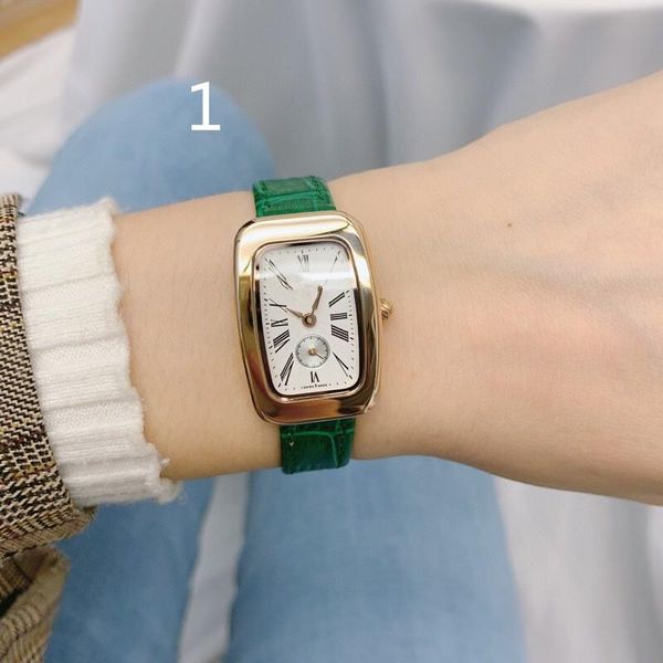 wristwatches fashion women genuine leather watch rectangle quarzt equestrian wrist knight female male logo clock brand luxurious design, Slivery;brown
wristwatches fashion women genuine leather watch rectangle quarzt equestrian wrist knight female male logo clock brand luxurious design, Slivery;brown