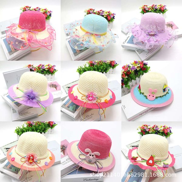 baby girl's hat south korea summer beach hat children's straw sunscreen sun princess cool, Yellow
baby girl's hat south korea summer beach hat children's straw sunscreen sun princess cool, Yellow