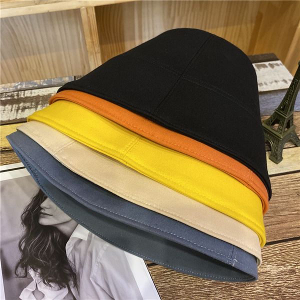 bucket spring and summer women's street hip hop sunscreen fisherman's solid color versatile neutral basin lampshade hat, Yellow
bucket spring and summer women's street hip hop sunscreen fisherman's solid color versatile neutral basin lampshade hat, Yellow